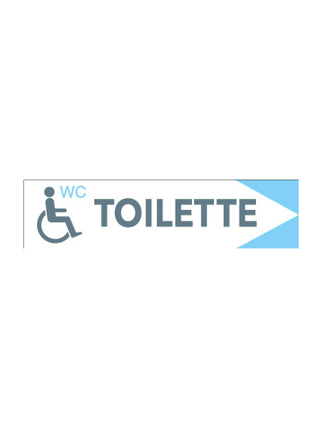 Directionnel toilet handicapé