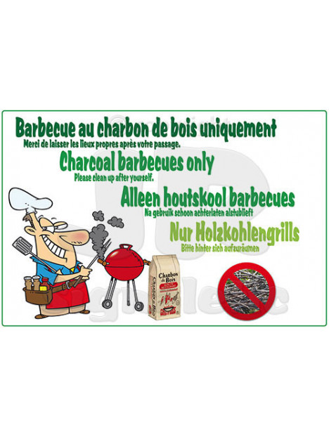 Barbecue charbon/nettoyage FR/AN/NL/ALL