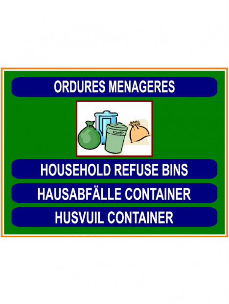 Containers poubelles divers