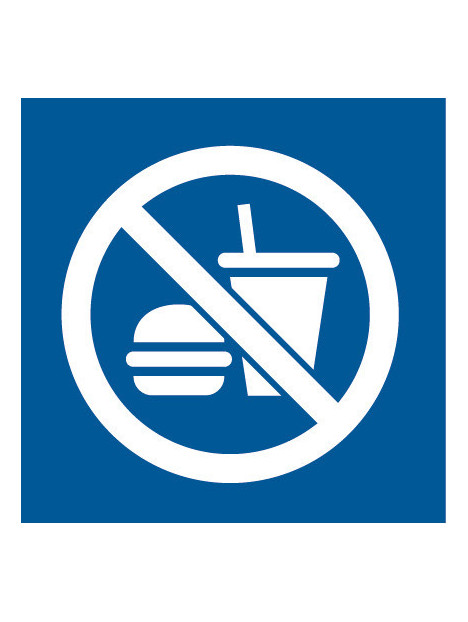 Pictogramme piscine nourriture et boissons interdits