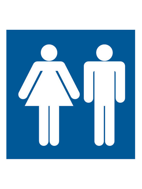 Pictogramme piscine WC homme/femme