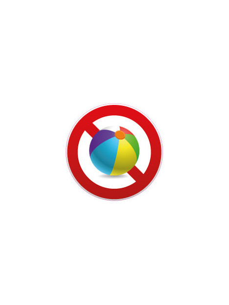 Ballons interdits coloré