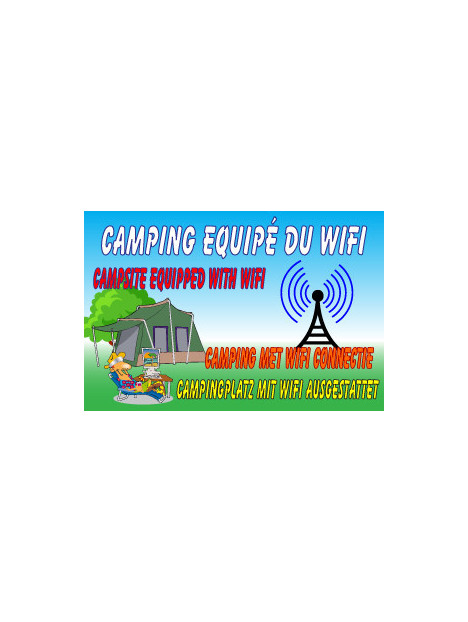 Camping équipé en Wifi