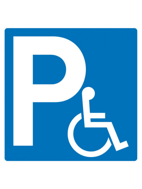 Parking handicapé standard