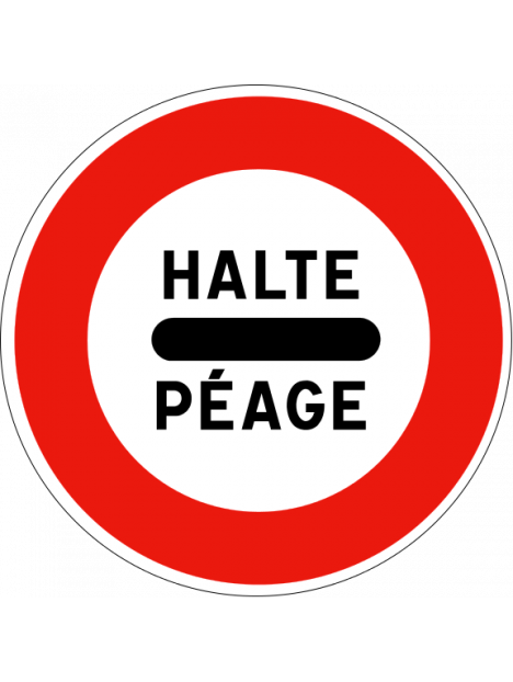 B5c "halte peage"