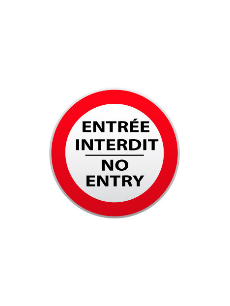 Entrée interdite