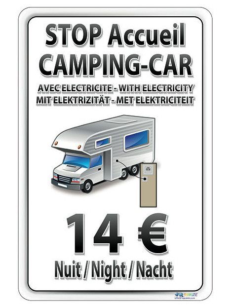 Forfait stop accueil camping-car