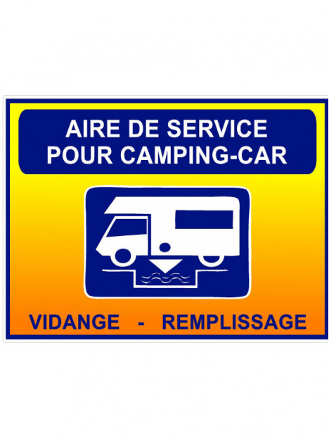 Aire de service camping car